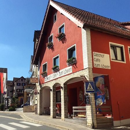 Gasthof Zum Loewen Goessweinstein Exterior photo